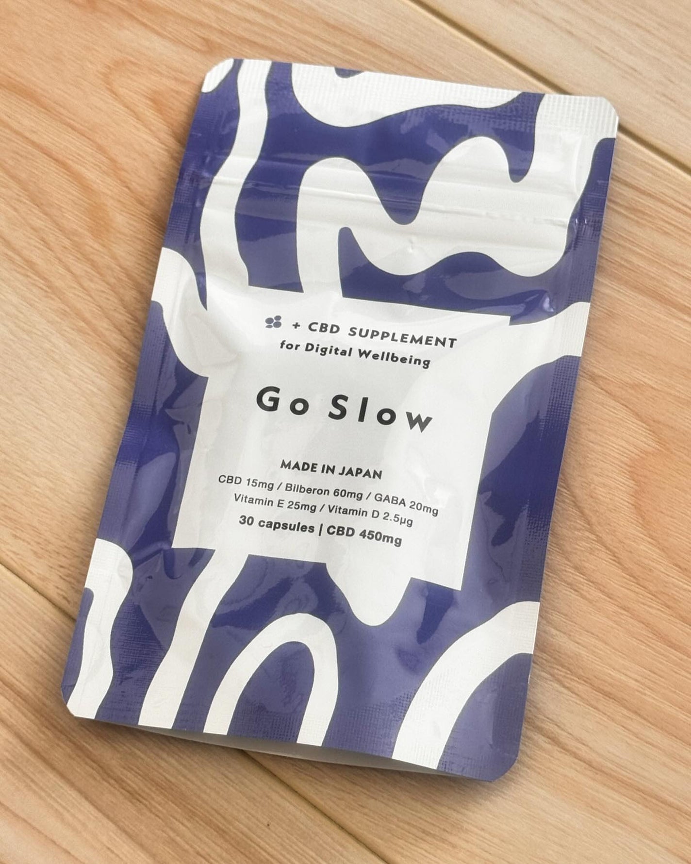 CBDサプリメント for デジタルウェルビーイング/Go Slow/健康サプリメントを使ったクチコミ(2枚目)