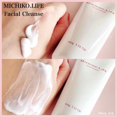 MICHIKO.LIFE クリアペーストのクチコミ「🌸MICHIKO.LIFE 🌸
💄Facial Cleanse
💄Clear Paste


.....」（2枚目）