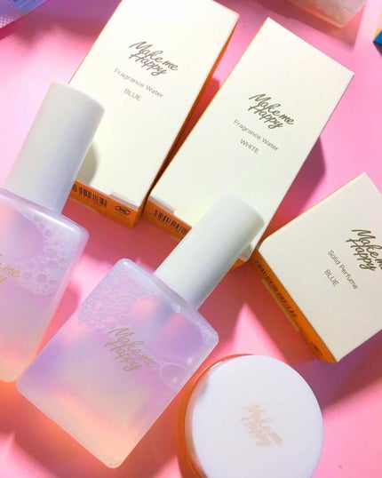 メイクミーハッピー ソリッドパフューム BLUE/キャンメイク/練り香水を使ったクチコミ(1枚目)