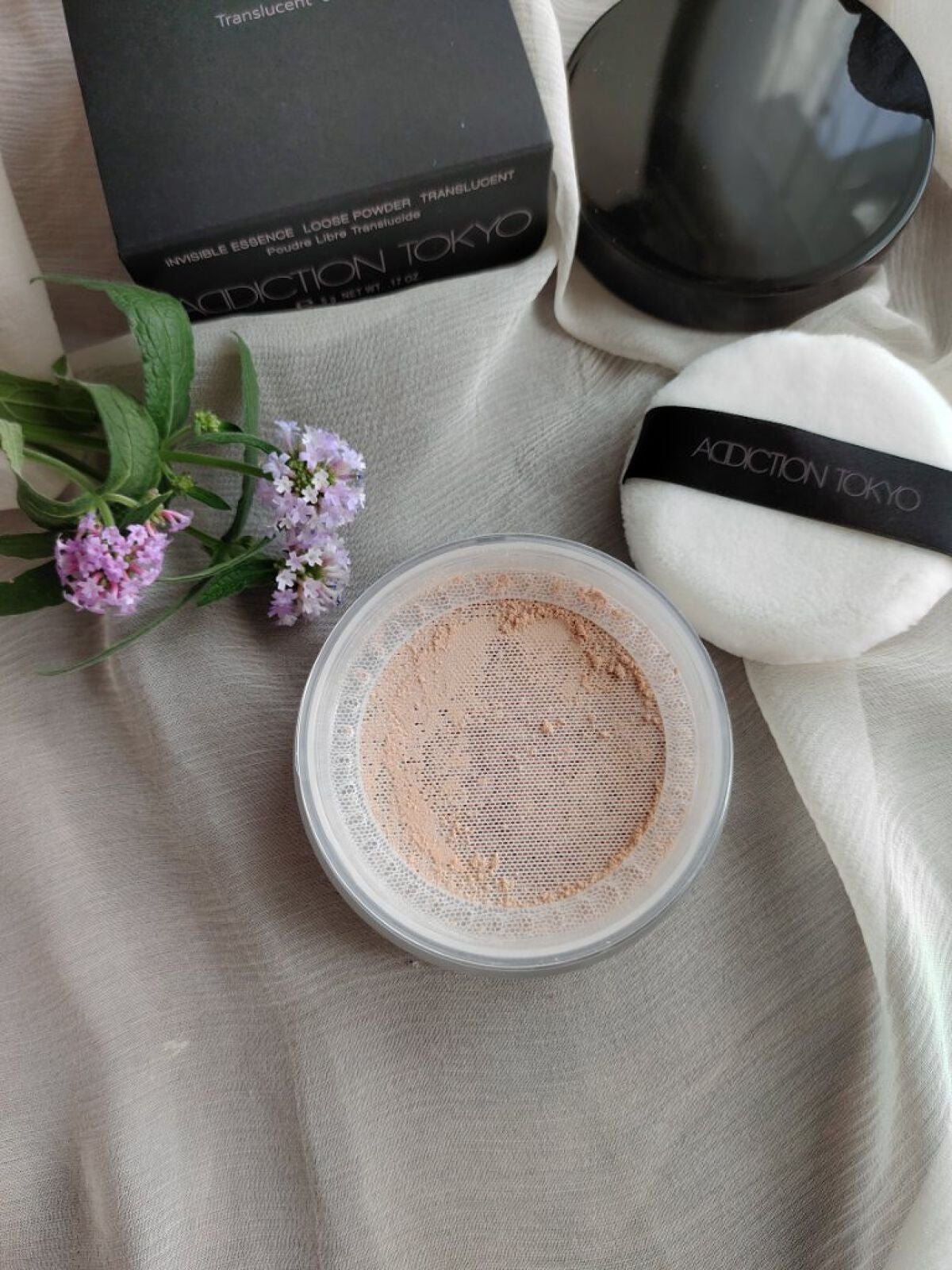 インビジブル エッセンス ルースパウダー トランスルーセント /ADDICTION/ルースパウダーを使ったクチコミ(3枚目)
