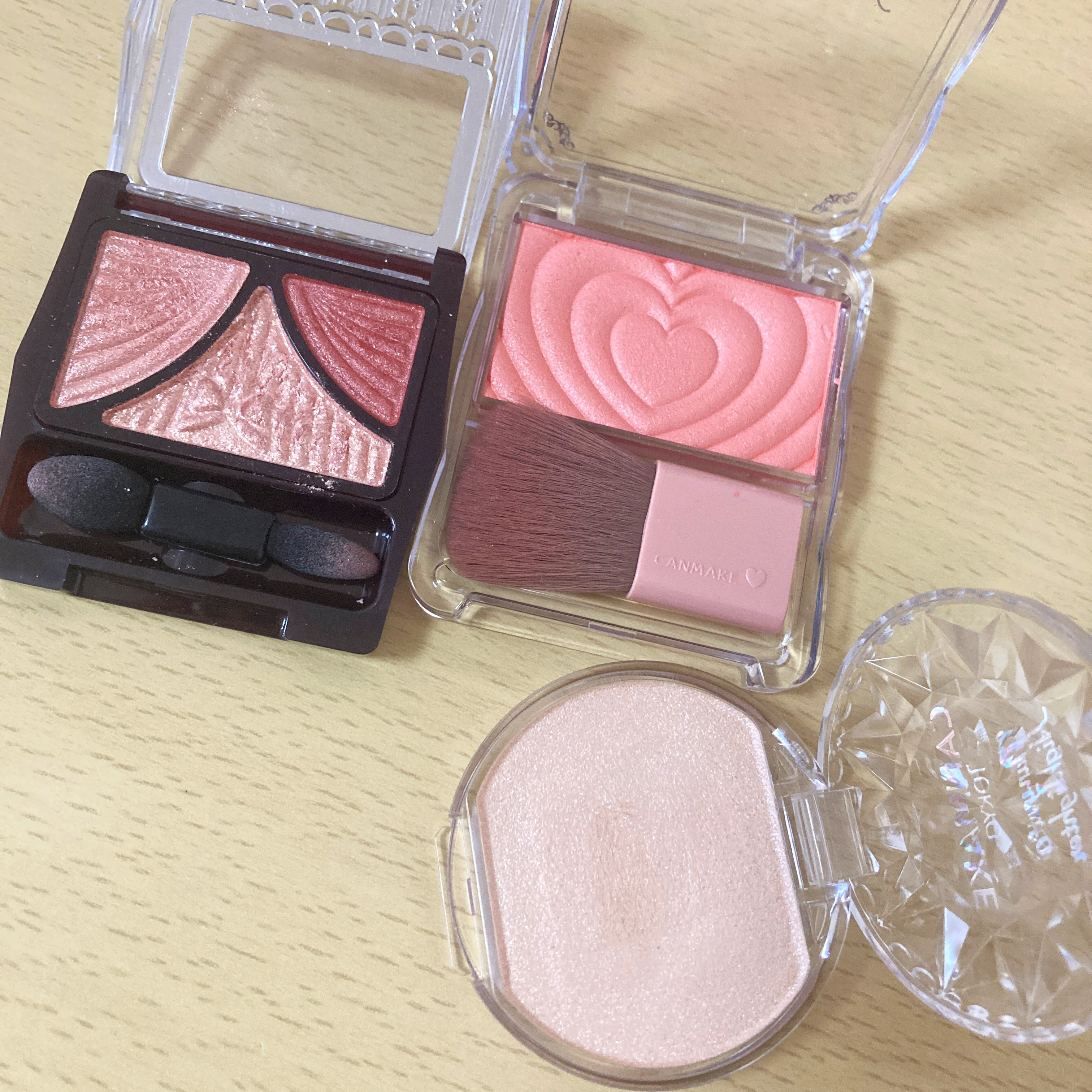 フラッターブラッシャー/mude./パウダーチークを使ったクチコミ（2枚目）