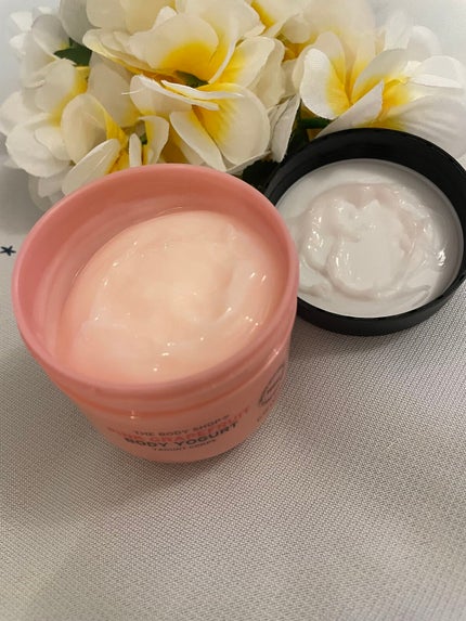 ボディヨーグルト ピンクグレープフルーツ/THE BODY SHOP/ボディローションを使ったクチコミ(2枚目)
