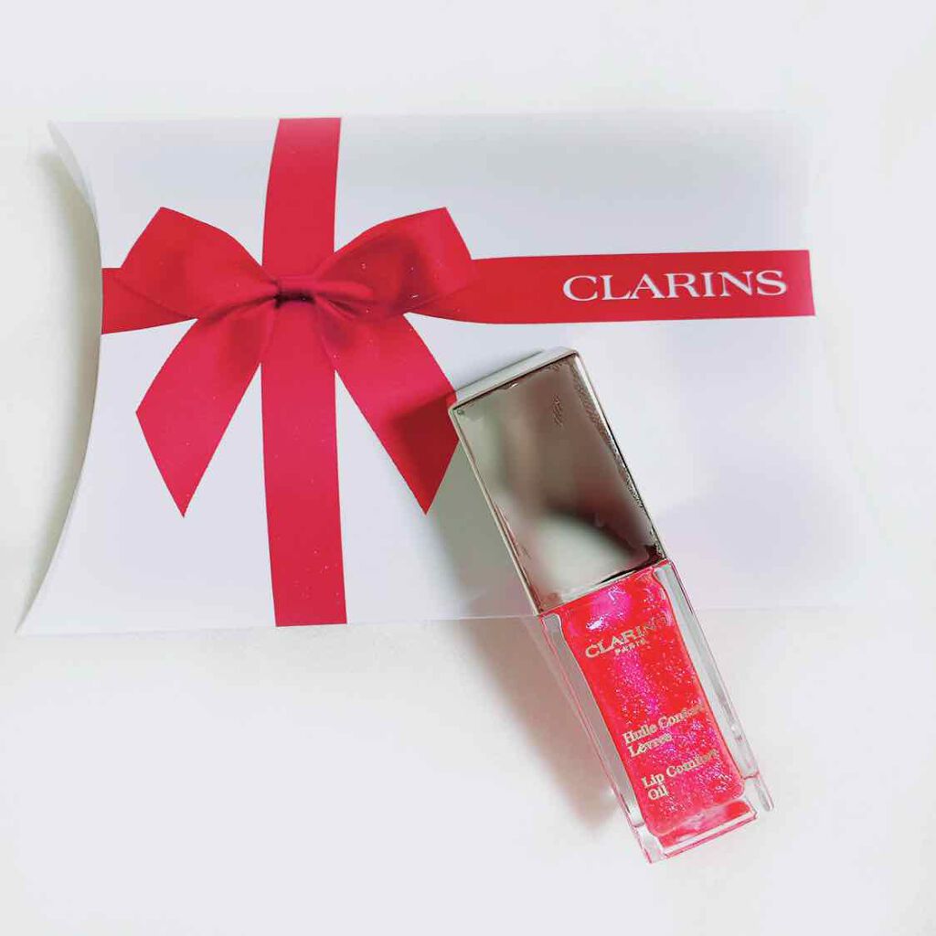 コンフォート リップオイル  12 キャンディグラム/CLARINS/リップグロスを使ったクチコミ（2枚目）