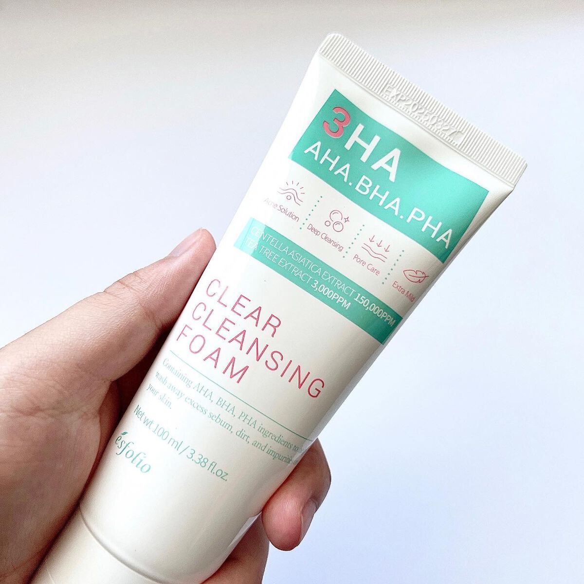 3HAクリアークレンジングフォーム/ESFOLIO/洗顔フォームを使ったクチコミ（2枚目）