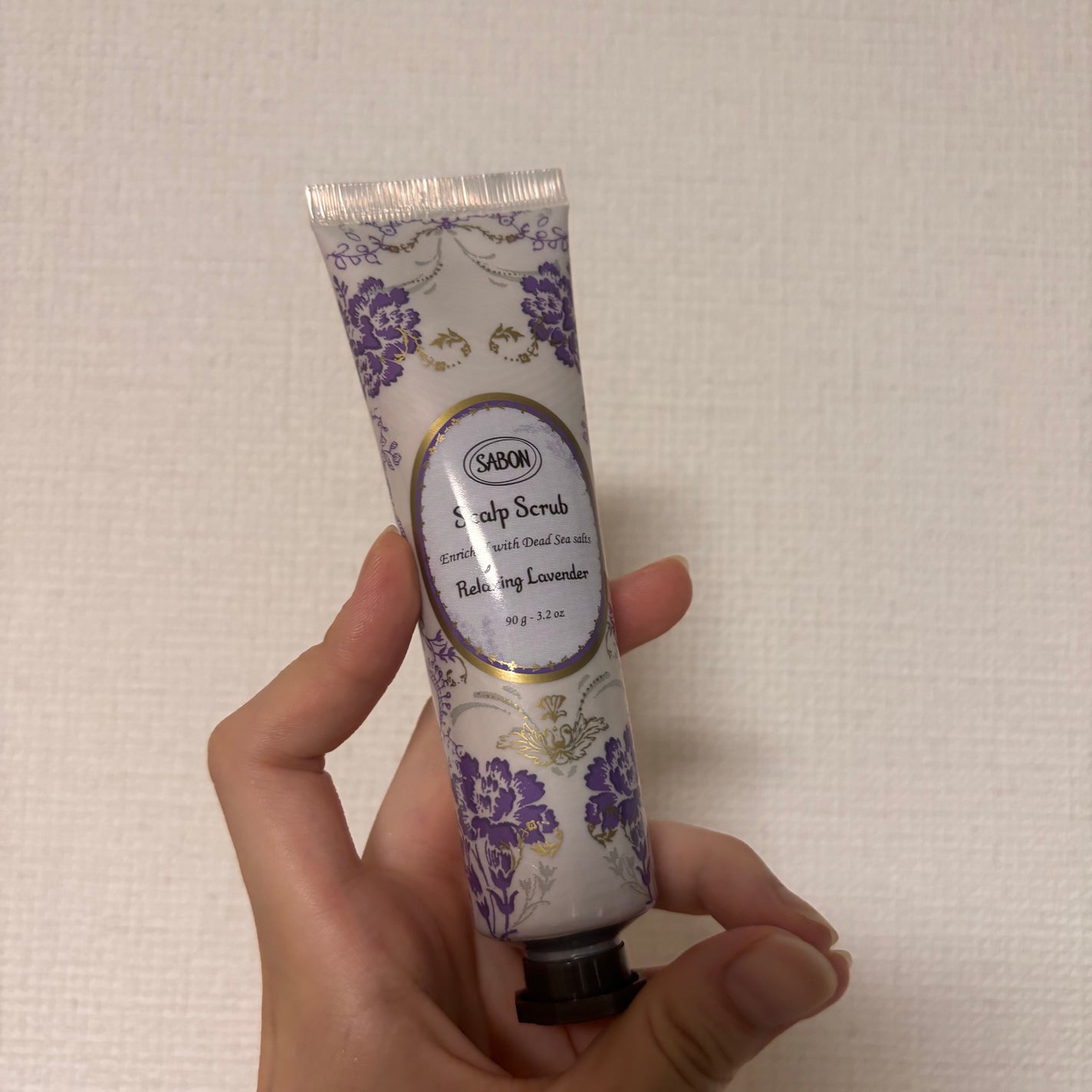 ヘッドスクラブ リラクシング(ラベンダー)/SABON/ヘッドスクラブを使ったクチコミ(3枚目)