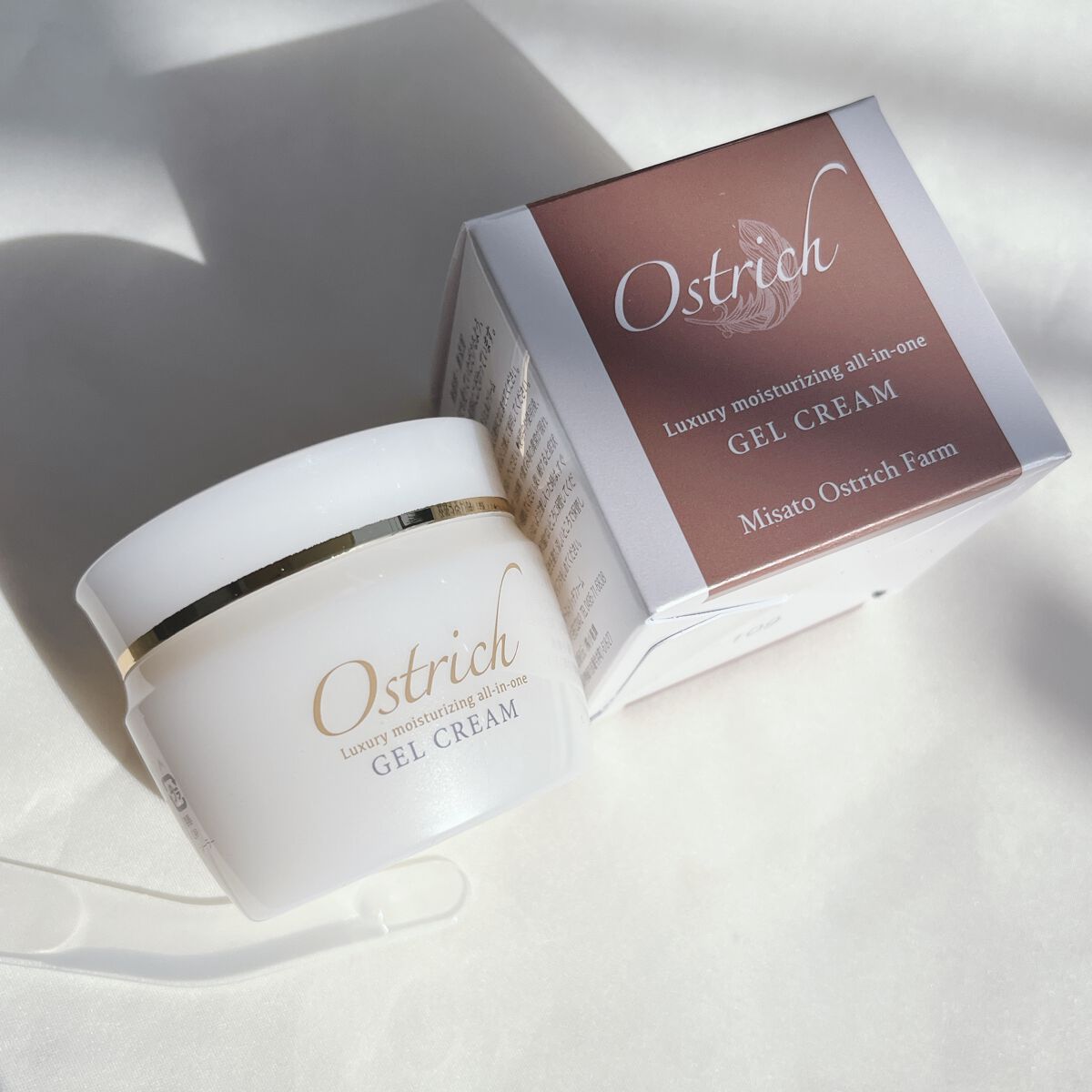 オストリッチジェルクリーム/美里オーストリッチファーム/フェイスクリームを使ったクチコミ（2枚目）