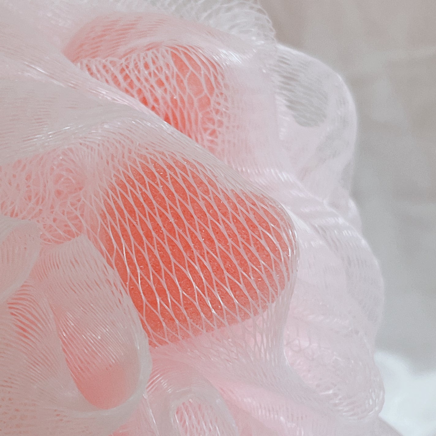 シャワーボール ハート入り/DAISO/バスグッズを使ったクチコミ(3枚目)