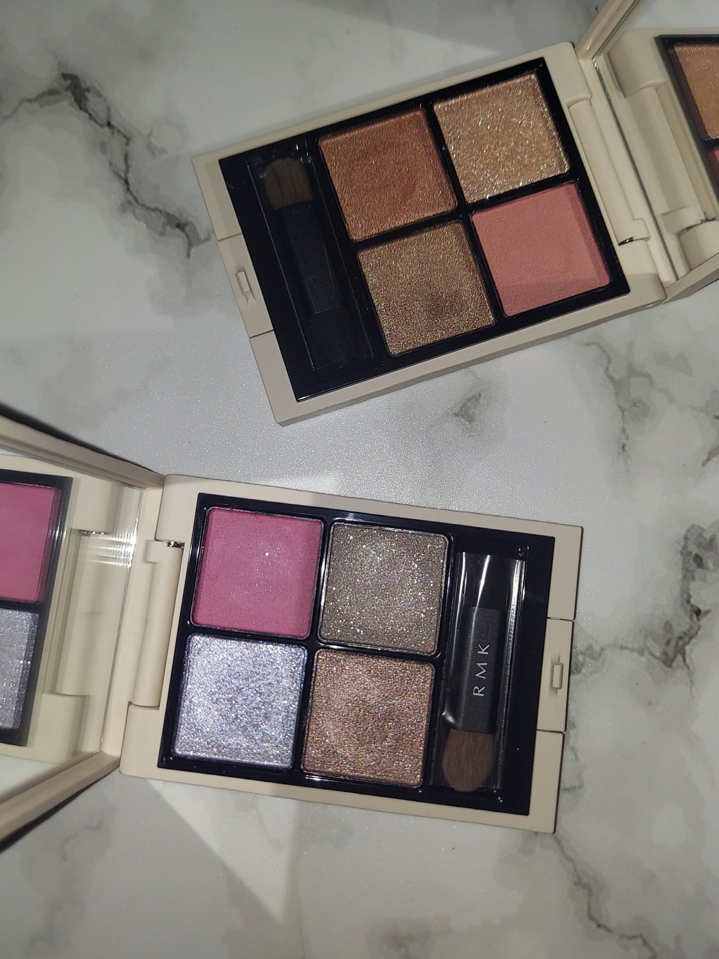 RMK シンクロマティック アイシャドウパレット/RMK/アイシャドウパレットを使ったクチコミ(3枚目)