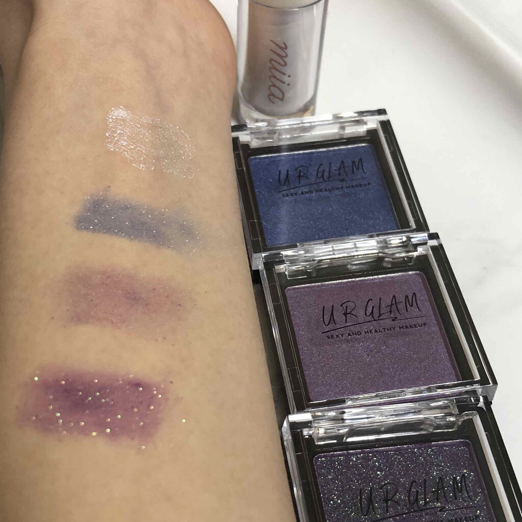 UR GLAM　POWDER EYESHADOW/U R GLAM/単色アイシャドウを使ったクチコミ（2枚目）