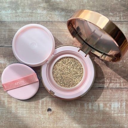 ピンクティーツリーカバープライマークッション/APLIN/クッションファンデーションを使ったクチコミ(4枚目)