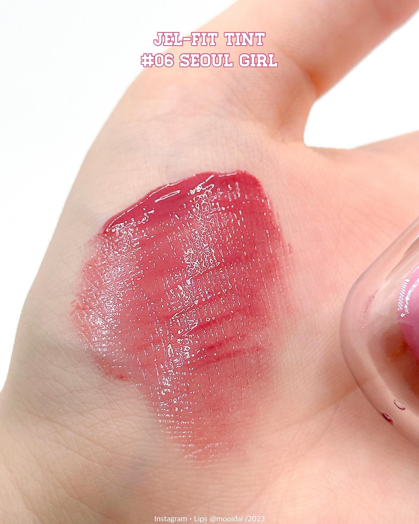 ジェルフィットティント/AMUSE/リップティントを使ったクチコミ(4枚目)