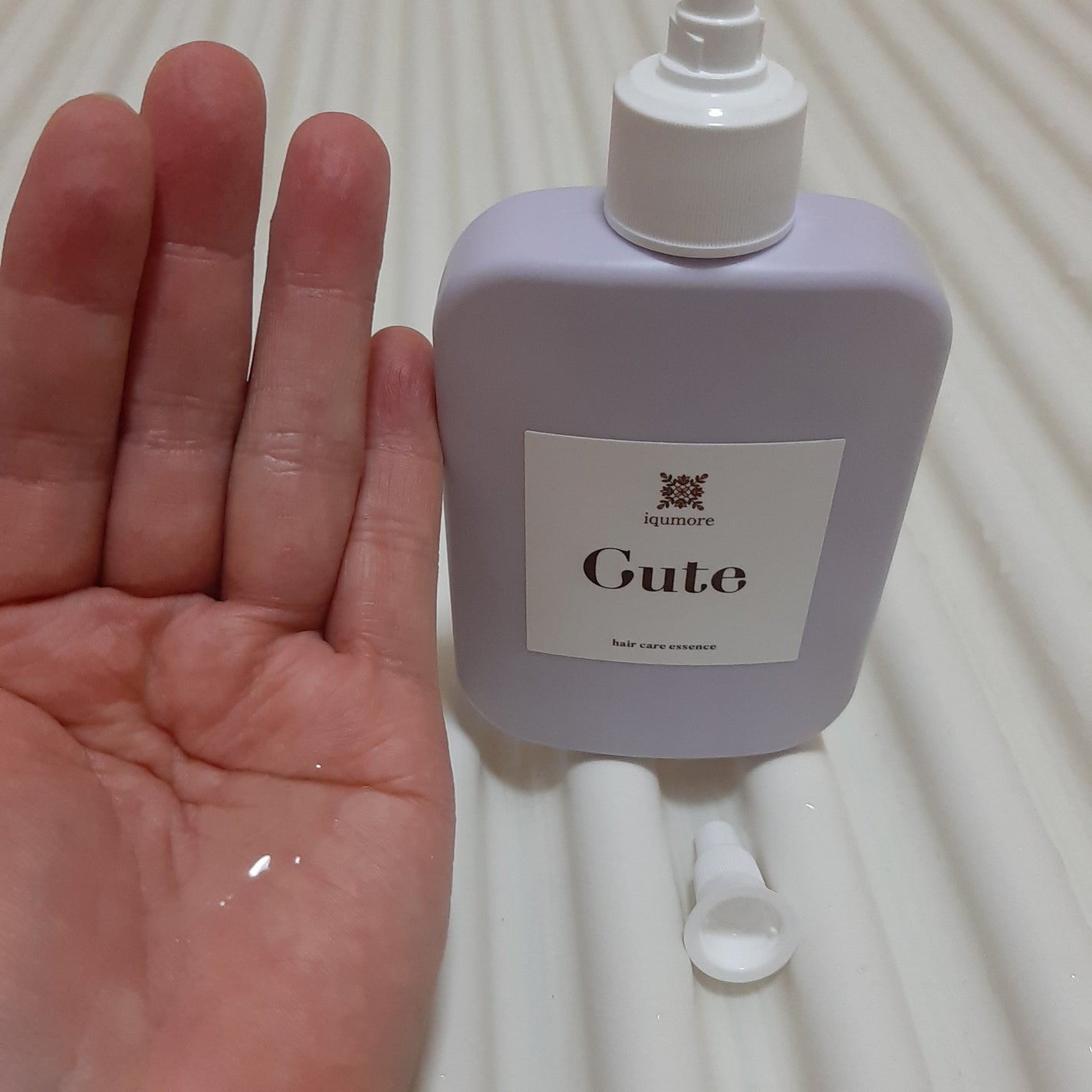 キュートヘアケアエッセンス/iqumore/頭皮ローションを使ったクチコミ(2枚目)