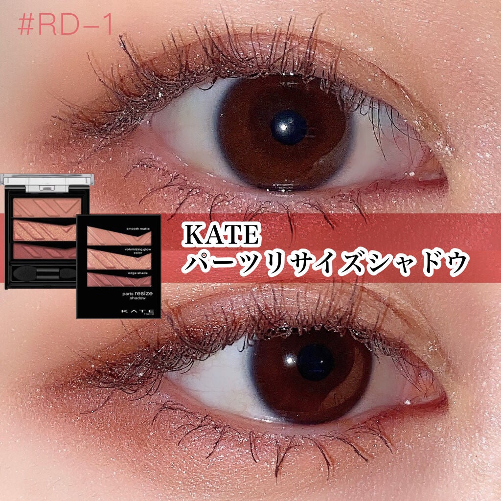 パーツリサイズシャドウ/KATE/アイシャドウパレットを使ったクチコミ(1枚目)
