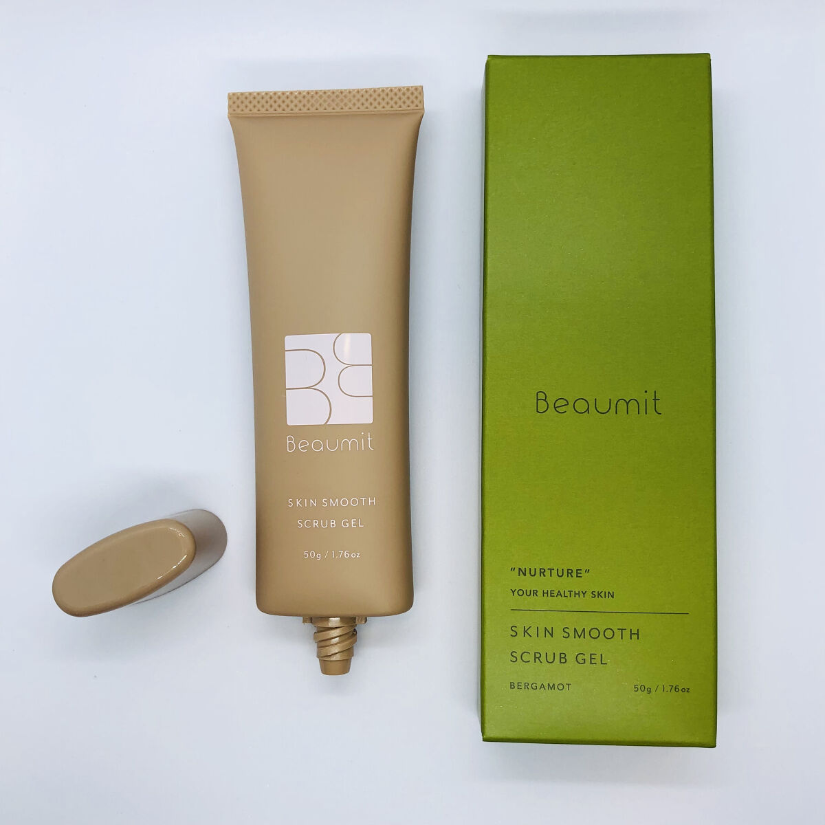 スキンスムーススクラブジェル/Beaumit/スクラブ・ゴマージュを使ったクチコミ（1枚目）