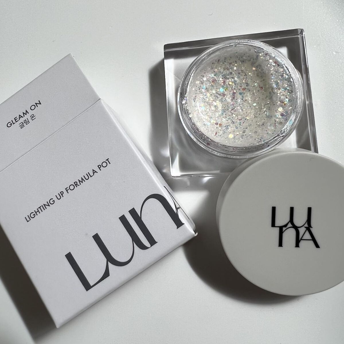 ライティングアップフォーミュラポット/LUNA/グリッターを使ったクチコミ(4枚目)