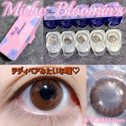 ミッシュ ブルーミン ワンデー (クォーターヴェール シリーズ/イノセント シリーズ)/ミッシュブルーミン/ワンデー(1DAY)カラコンを使ったクチコミ(1枚目)