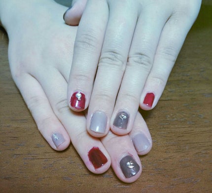 ジェルボリュームトップコート/キャンメイク/ネイルトップコートを使ったクチコミ(3枚目)