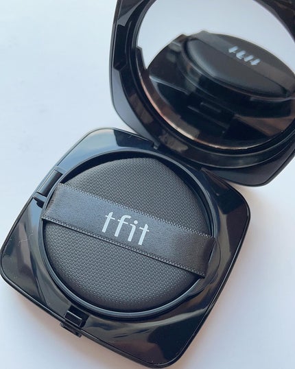レイヤリングフィット グロークッションEX/TFIT/クッションファンデーションを使ったクチコミ(3枚目)