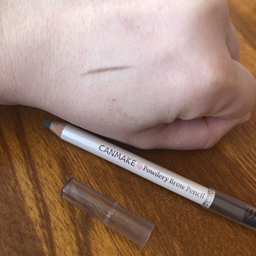 パウダリーブロウペンシル/キャンメイク/アイブロウペンシルを使ったクチコミ（3枚目）