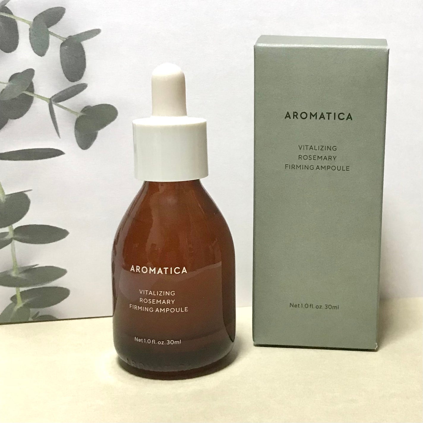 バイタライジング ローズマリー ファーミング アンプル/AROMATICA/美容液を使ったクチコミ(2枚目)