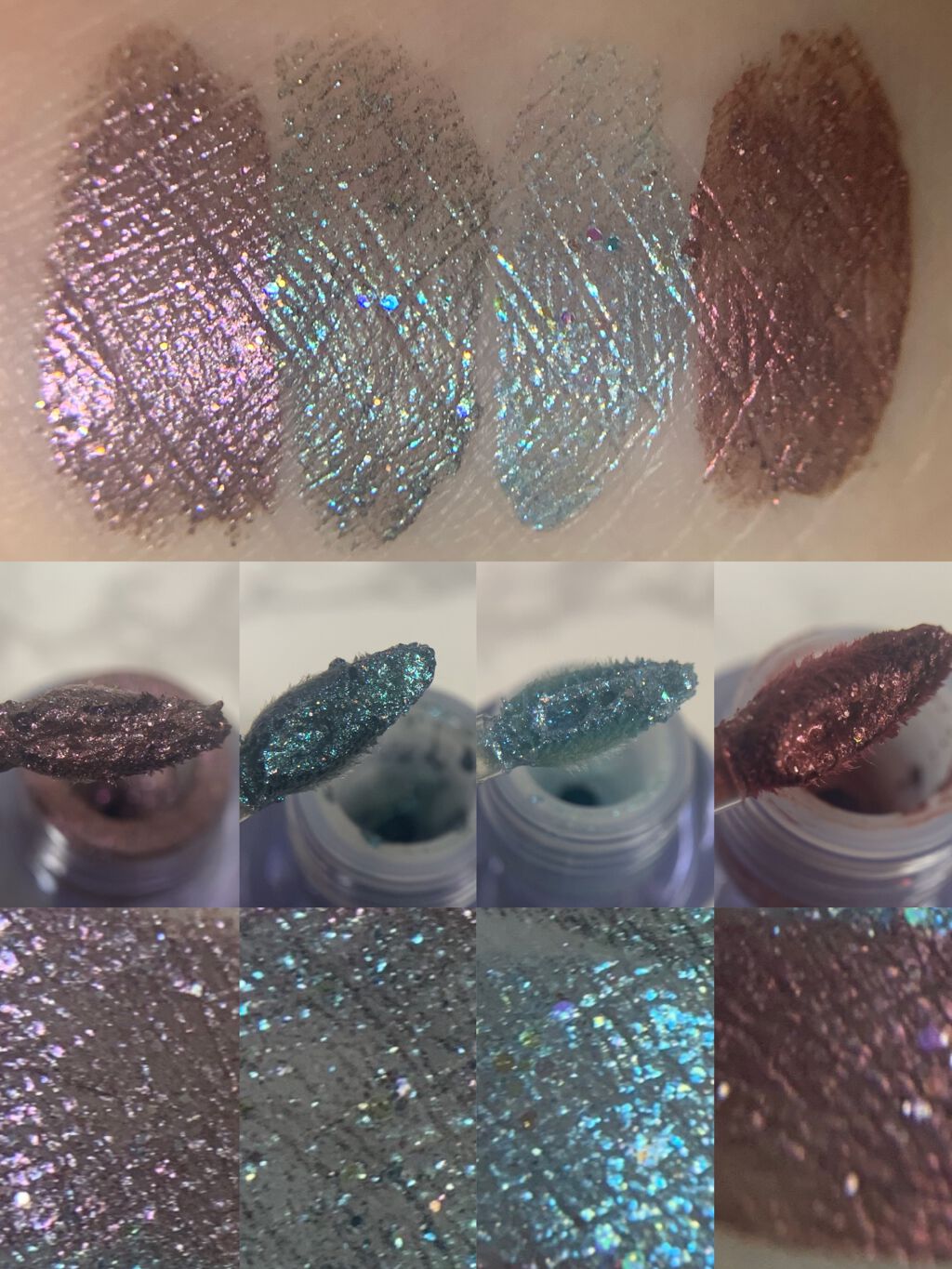 DIAMOND DEW  LIQUID GLITTER EYESHADOW/Lime Crime(海外)/リキッドアイシャドウを使ったクチコミ(2枚目)
