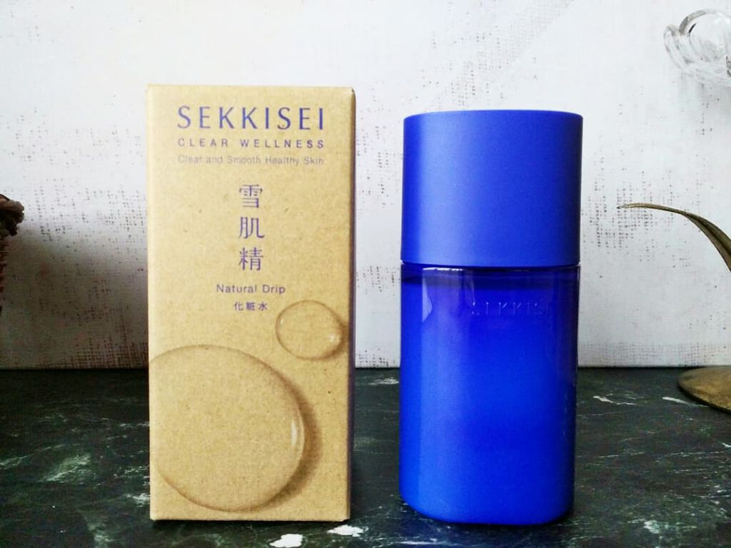 クリアウェルネス ナチュラル ドリップ/雪肌精/化粧水を使ったクチコミ(1枚目)