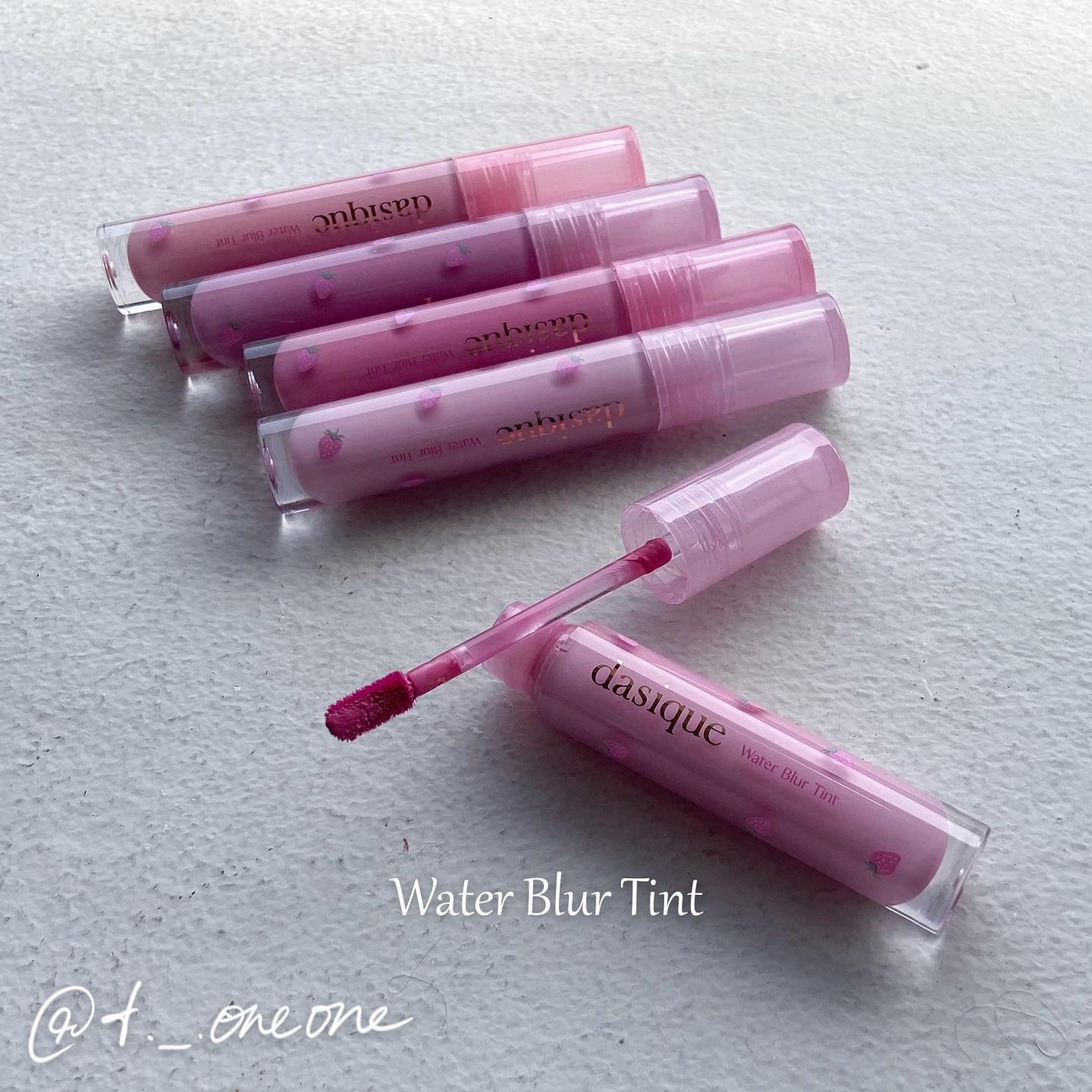 ウォーターブラーティント/dasique/リップティントを使ったクチコミ(3枚目)