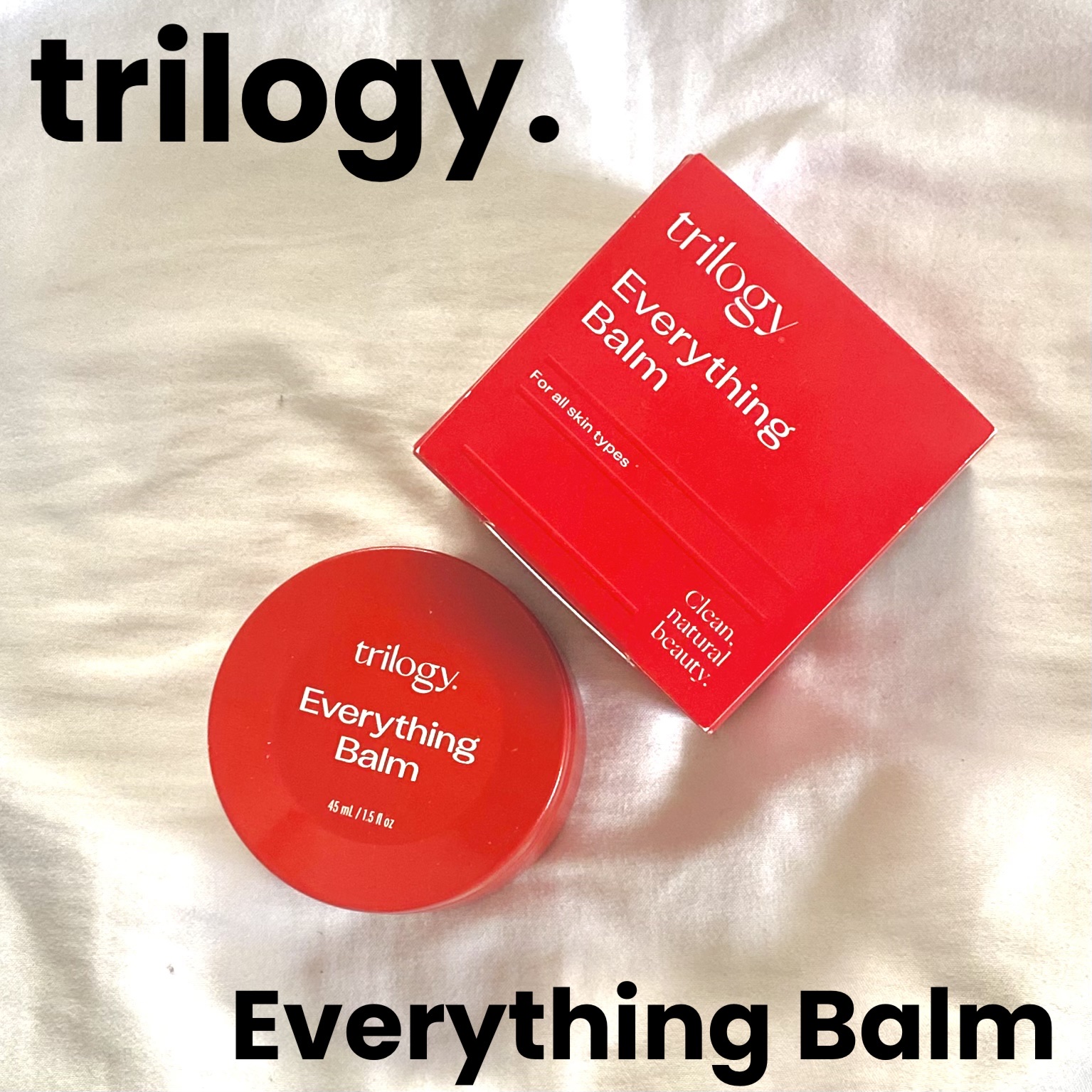 エブリシング バーム/trilogy/化粧下地を使ったクチコミ（1枚目）