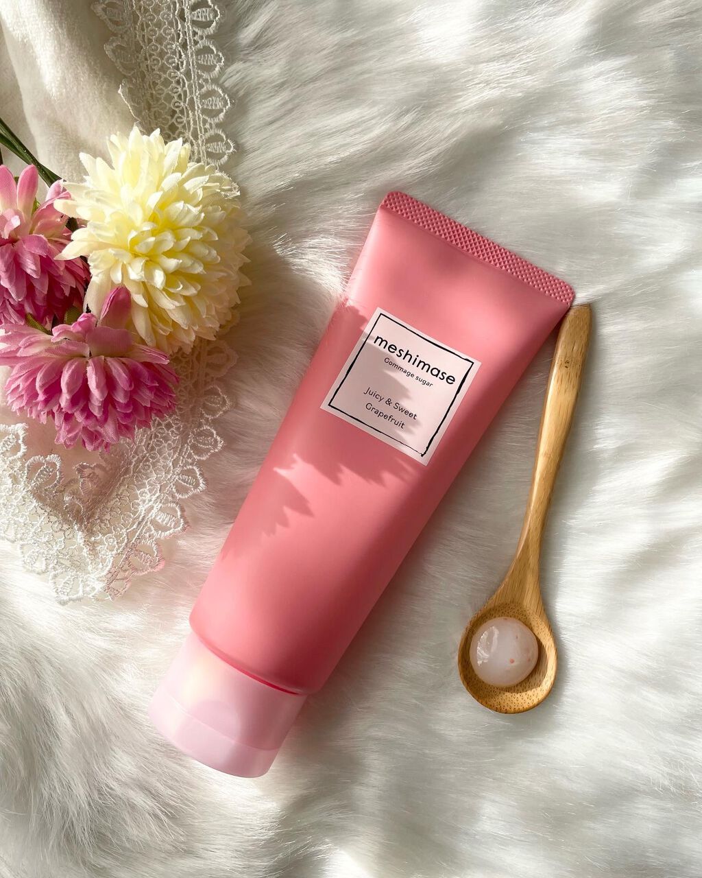 ゴマージュシュガー/meshimase/ボディスクラブを使ったクチコミ（2枚目）