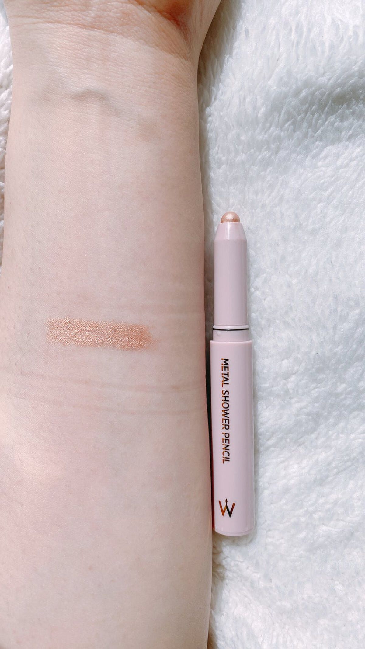 ウォンジョンヨ メタルシャワーペンシル/Wonjungyo/スティックアイシャドウを使ったクチコミ(2枚目)