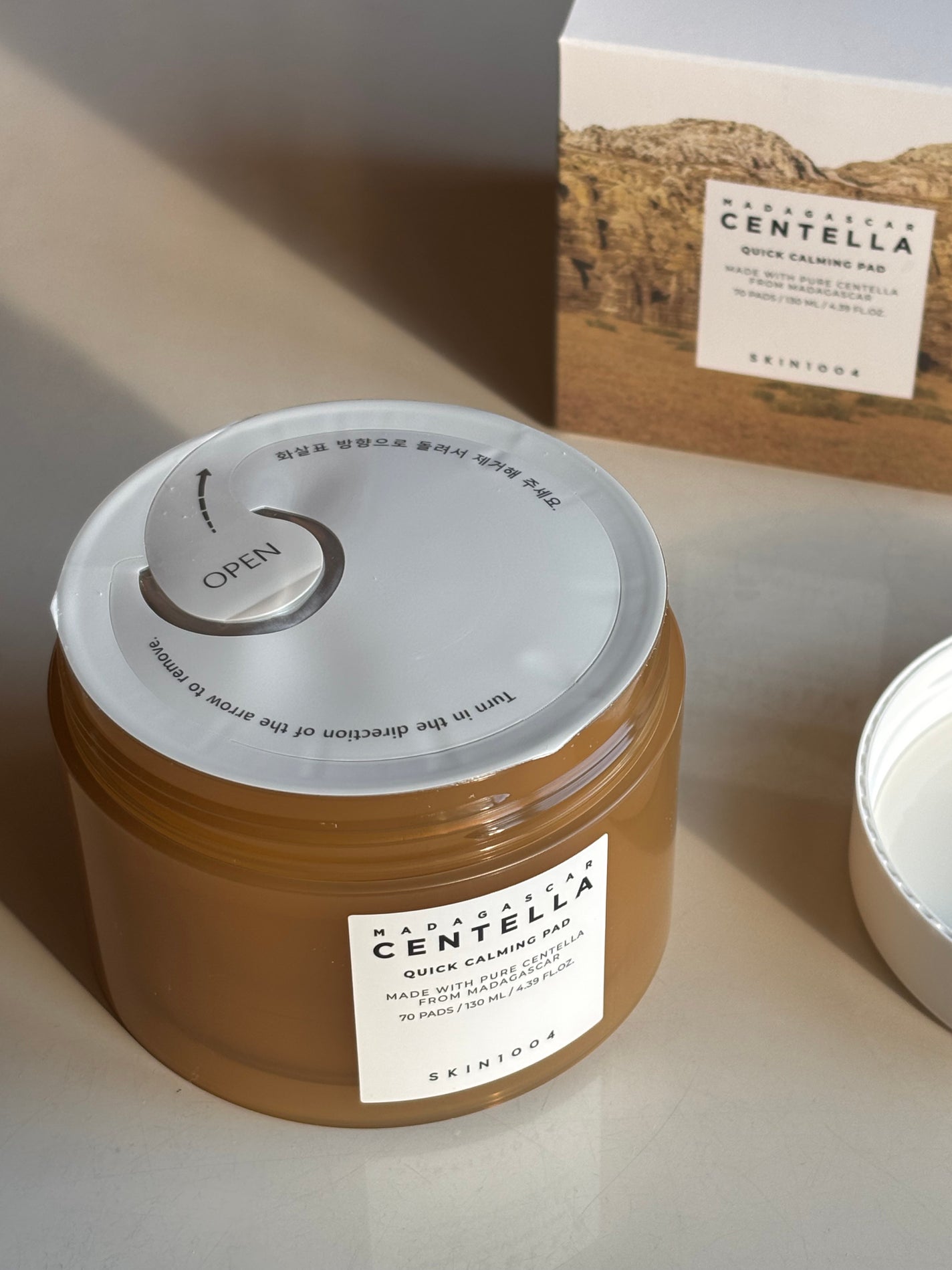 センテラ クイックカーミングパッド/SKIN1004/トナーパッドを使ったクチコミ(2枚目)