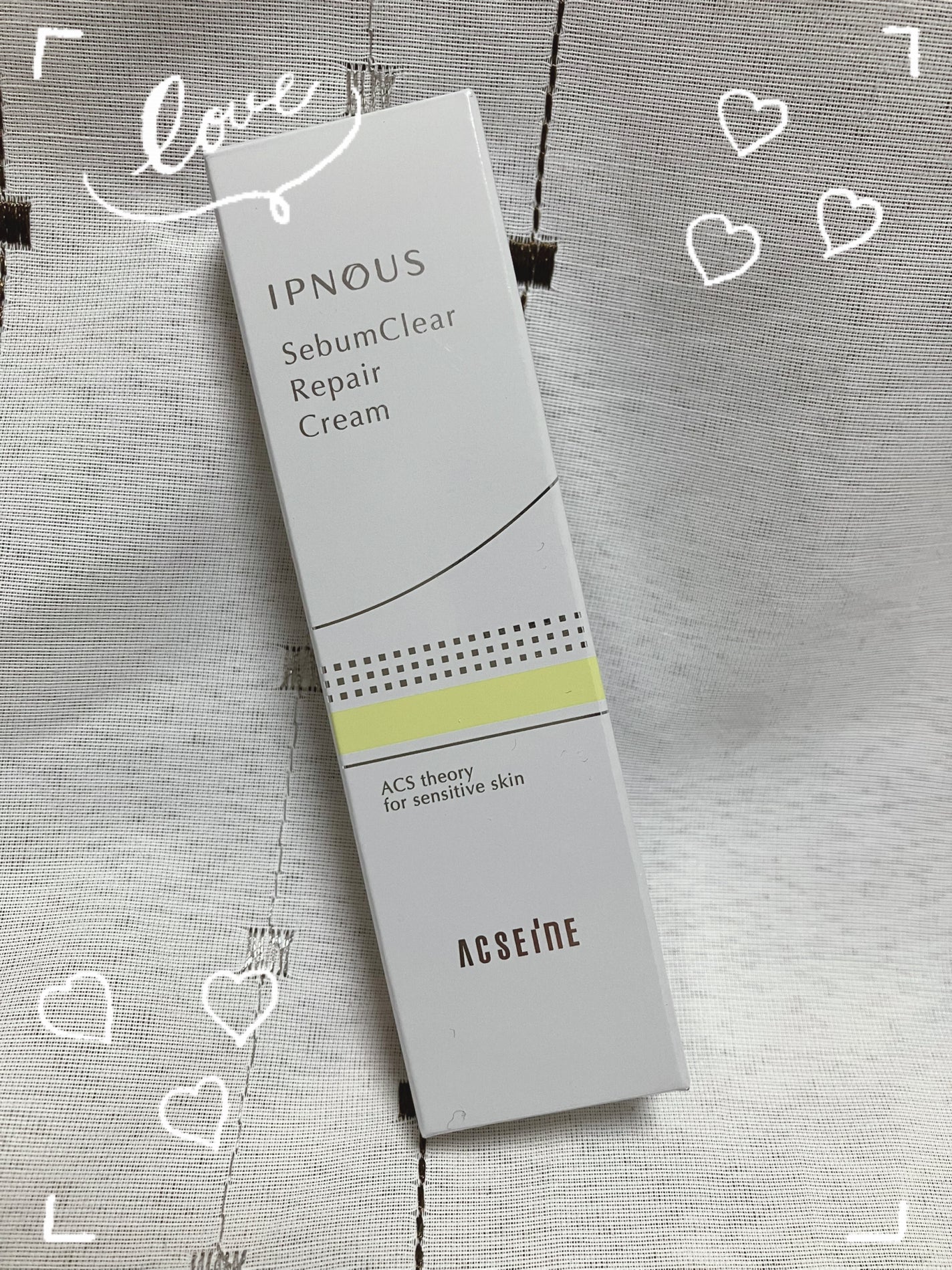 イプノス シーバムクリア リペアクリーム/ACSEINE/フェイスクリームを使ったクチコミ(2枚目)