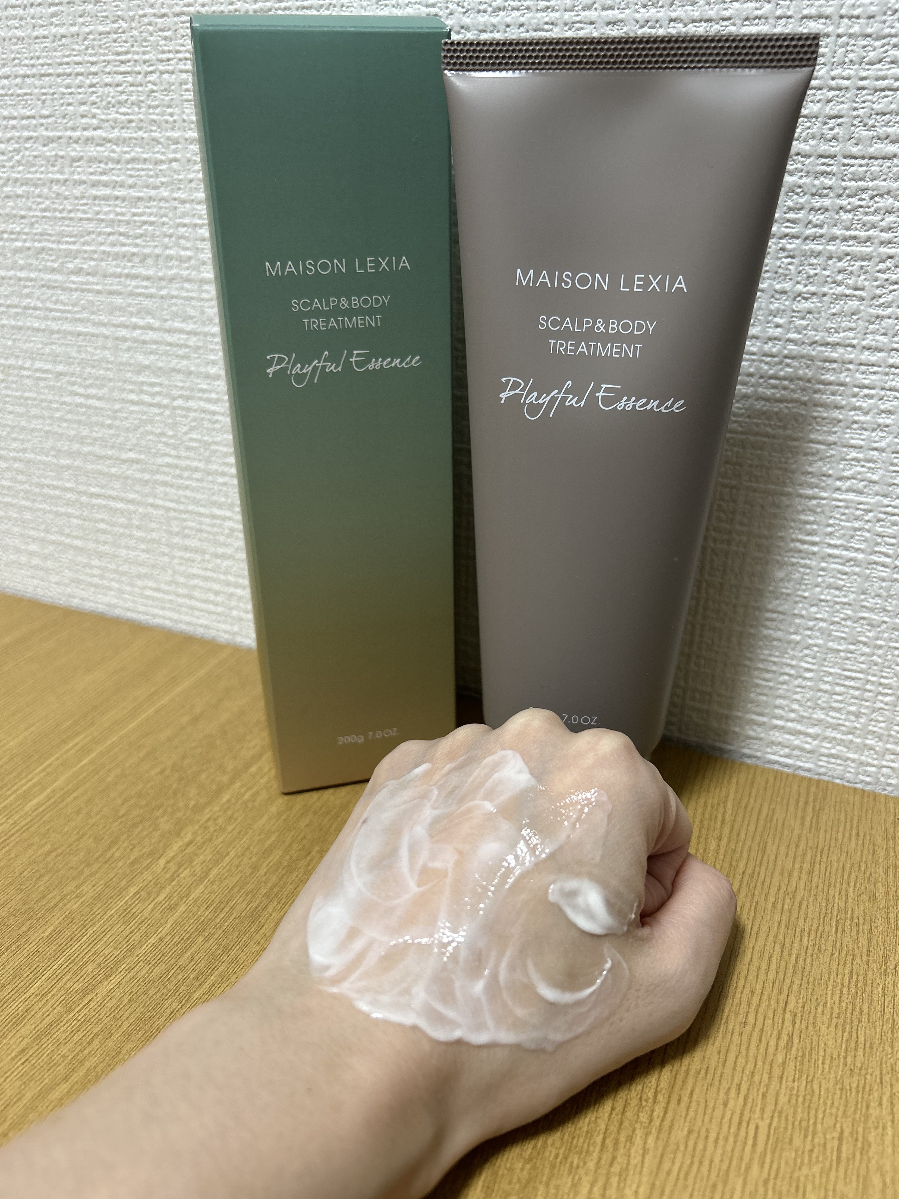 スカルプ＆ボディトリートメント プレイフルエッセンス/MAISON LEXIA/頭皮トリートメントを使ったクチコミ（3枚目）