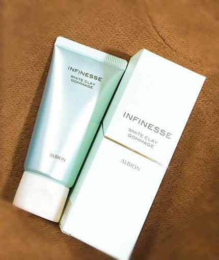 ALBION アンフィネス ホワイト クレイ ゴマージュのクチコミ「前回の投稿に いいね👍🏻 フォロー🤝 して
いただき、誠にありがとうございます✊🏻😭💚
1つ1.....」(2枚目)