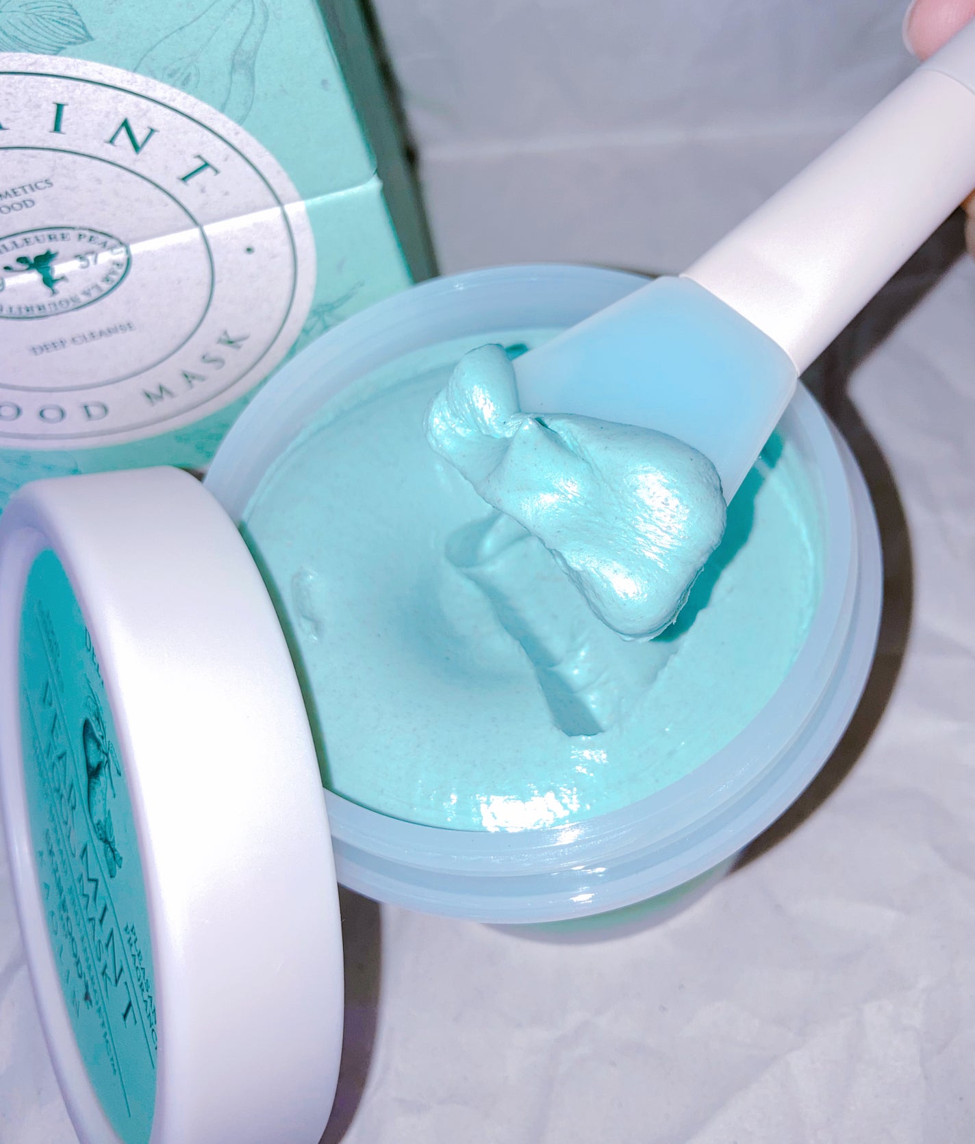 ペアミント フードマスク/SKINFOOD/洗い流すパック・マスクを使ったクチコミ(4枚目)