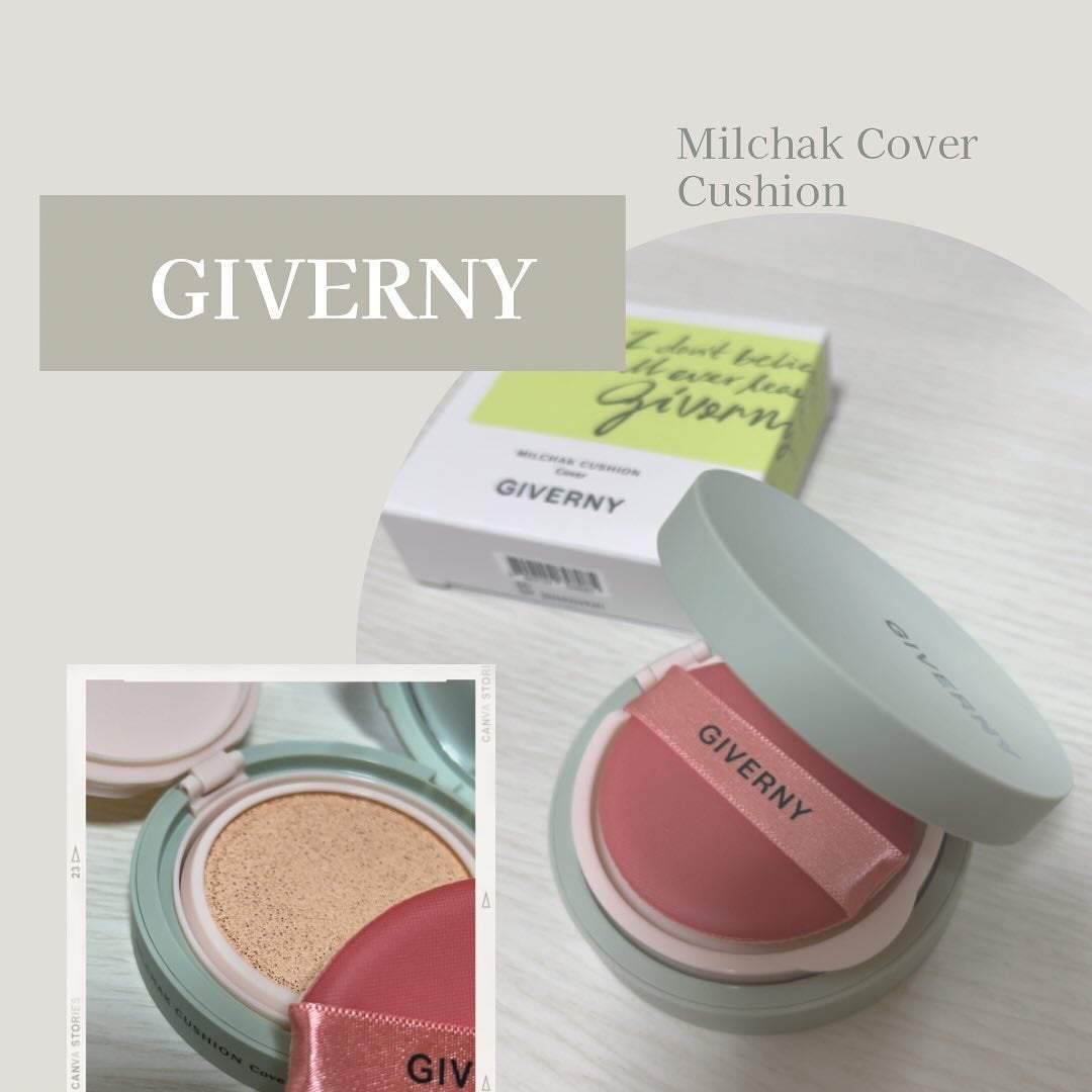 ジヴェルニー 密着カバークッション/GIVERNY/クッションファンデーションを使ったクチコミ(1枚目)