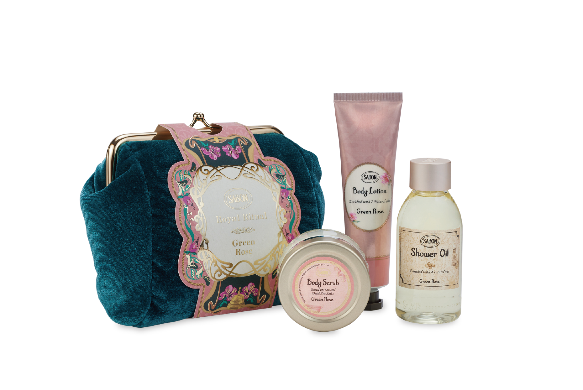 SABON ベルベットギフト グリーン・ローズ