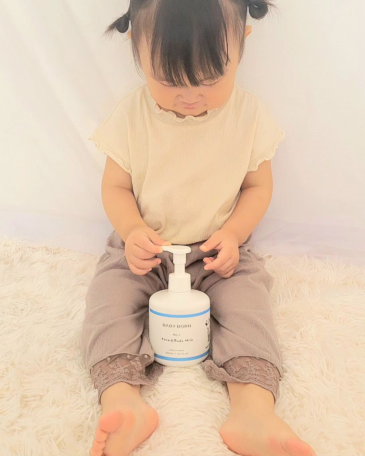 ベビーボーンフェイス&ボディミルク/BABY BORN/ボディミルクを使ったクチコミ(2枚目)