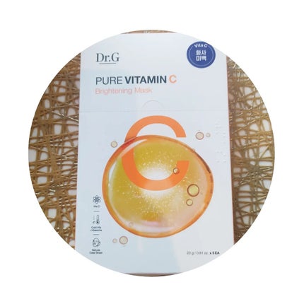 ドクタージー ピュア ビタミンC ブライトニングマスク/Dr.G/シートマスク・パックを使ったクチコミ(1枚目)
