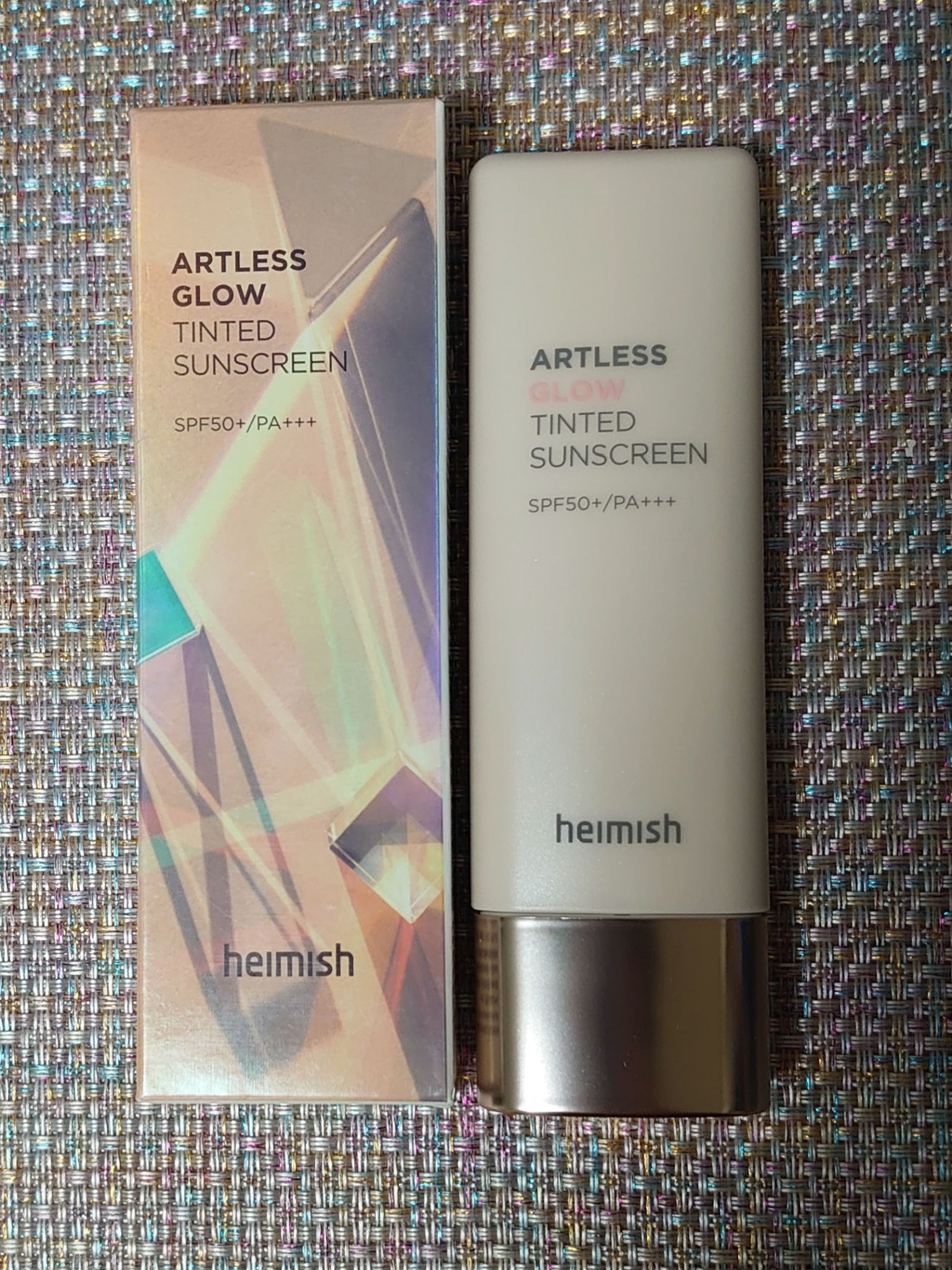 アートレスグロウティンティード日焼け止め/heimish/日焼け止めクリームを使ったクチコミ（1枚目）