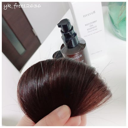 リカバリー オイルエッセンス/treecell/アウトバストリートメントを使ったクチコミ(4枚目)