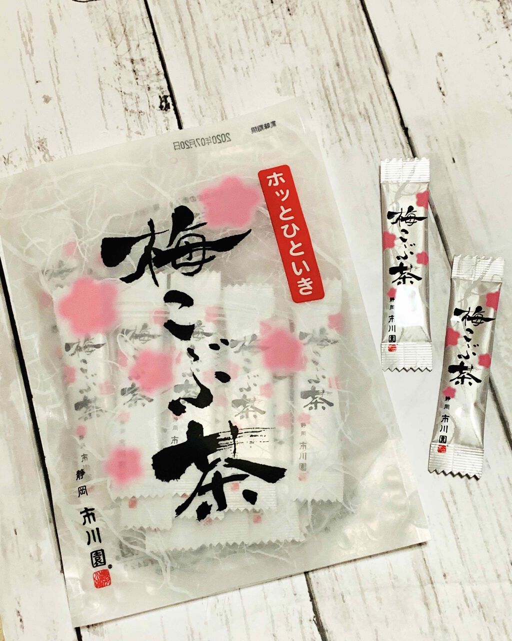 国内産 梅昆布茶 市川園