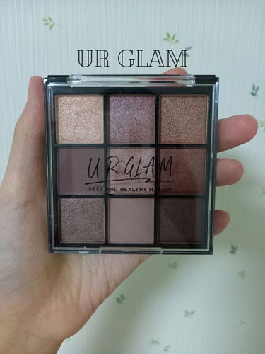 UR GLAM　BLOOMING EYE COLOR PALETTE/U R GLAM/アイシャドウパレットを使ったクチコミ（1枚目）