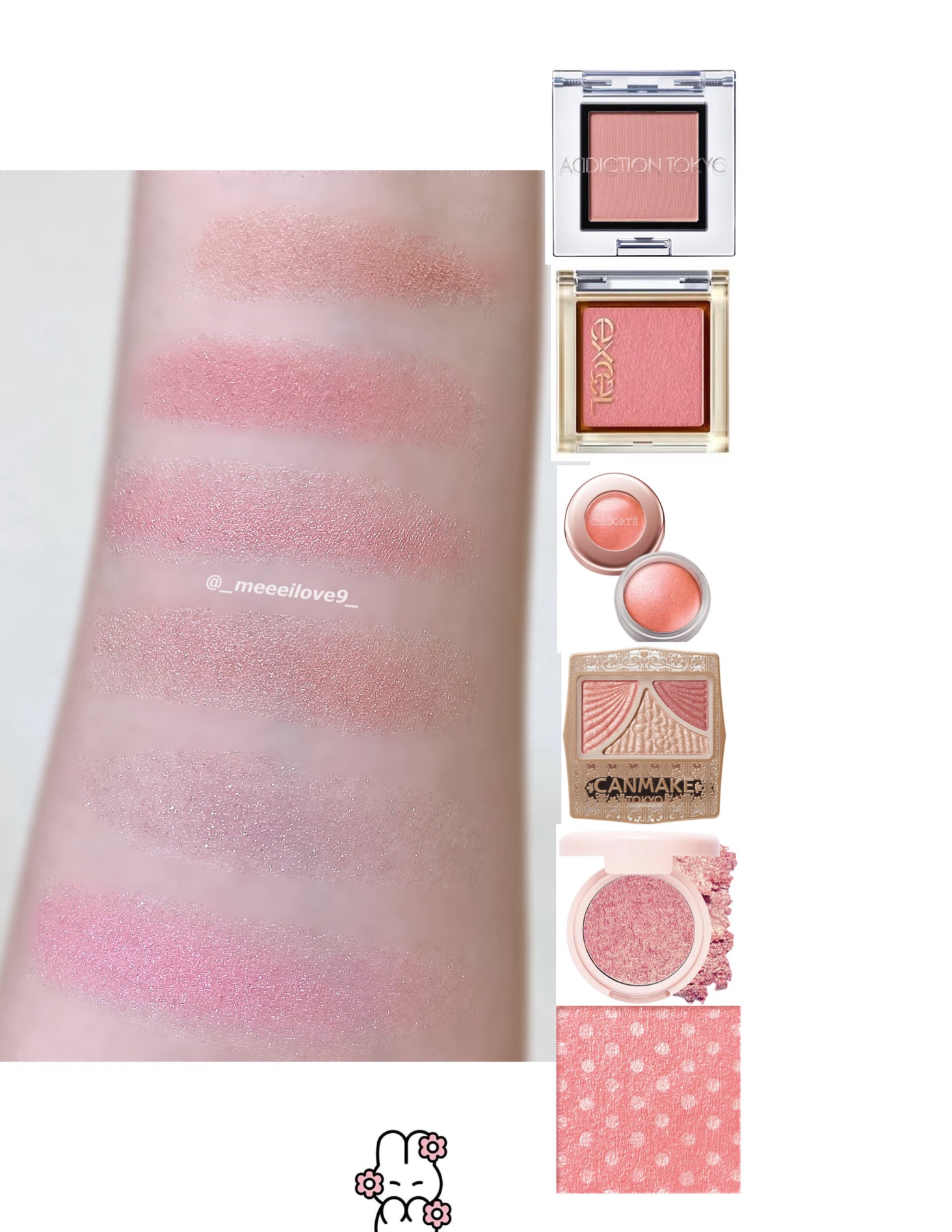 ジューシーピュアアイズ/キャンメイク/アイシャドウパレットを使ったクチコミ（1枚目）