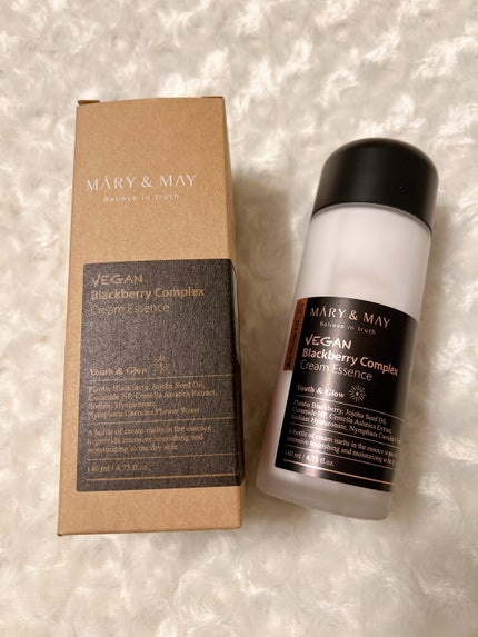 ヴィーガンブラックベリー コンプレックスクリームエッセンス/MARY&MAY/化粧水を使ったクチコミ(1枚目)