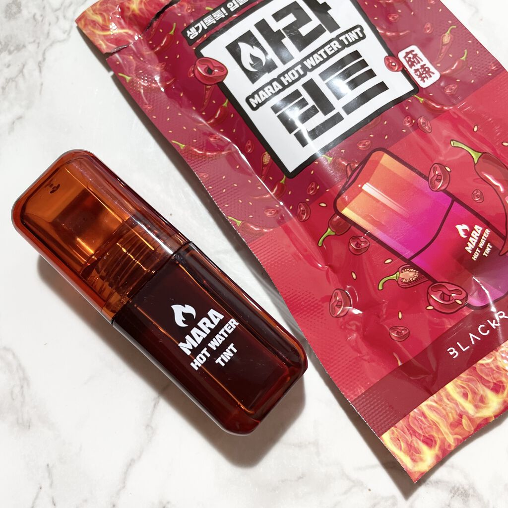 マーラーホットウォーターティント/BLACK ROUGE/リップティントを使ったクチコミ（1枚目）