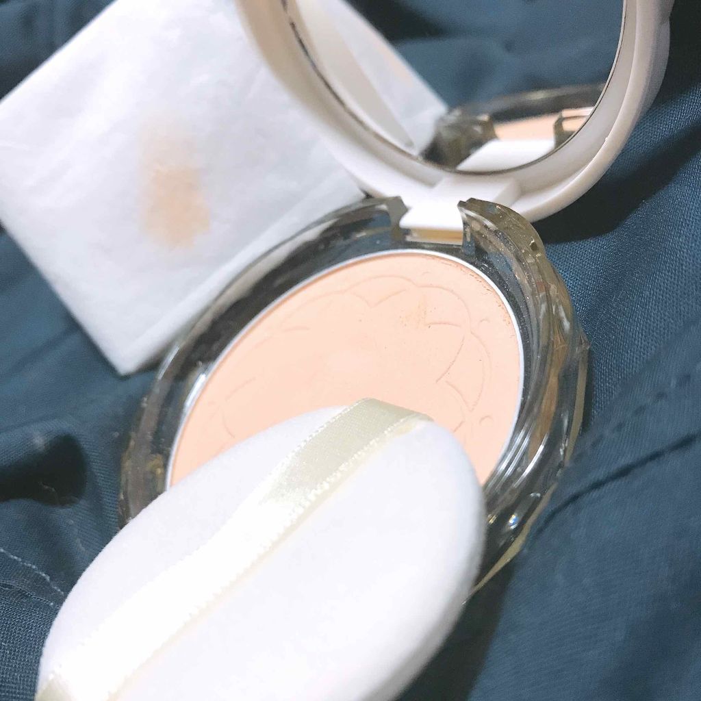 UVシルクカバーパウダー/CEZANNE/プレストパウダーを使ったクチコミ(2枚目)