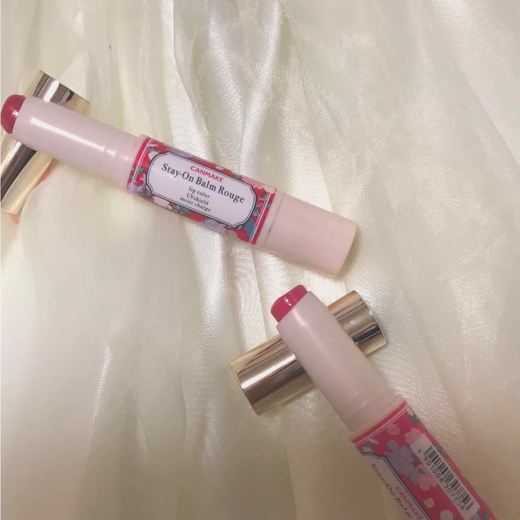 ステイオンバームルージュ/キャンメイク/口紅を使ったクチコミ（2枚目）