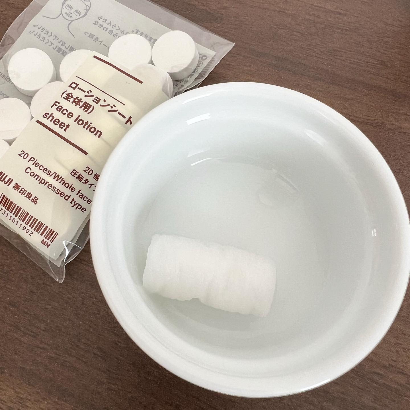 ローションシート（全体用）/無印良品/その他スキンケアグッズを使ったクチコミ（2枚目）