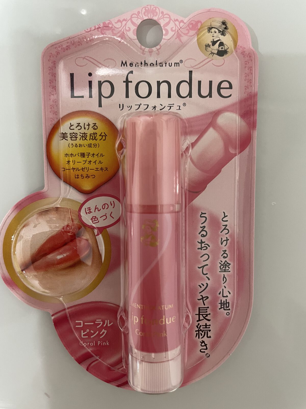 リップフォンデュ/メンソレータム/リップバームを使ったクチコミ（1枚目）